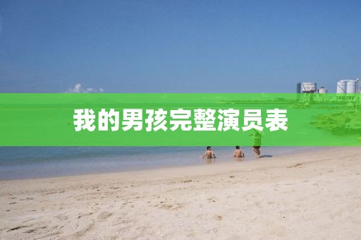 我的男孩完整演員表