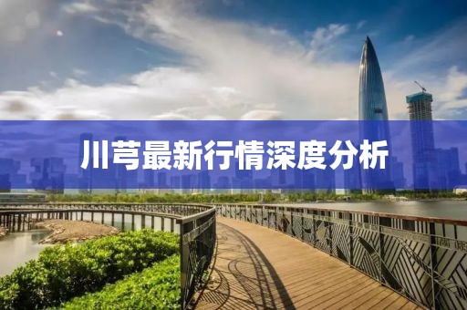 川芎最新行情深度分析