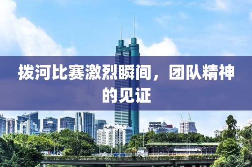 撥河比賽激烈瞬間，團(tuán)隊(duì)精神的見證