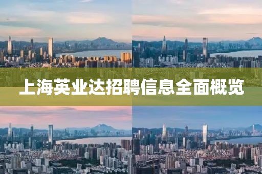 上海英業(yè)達(dá)招聘信息全面概覽
