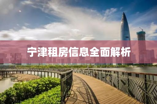 寧津租房信息全面解析