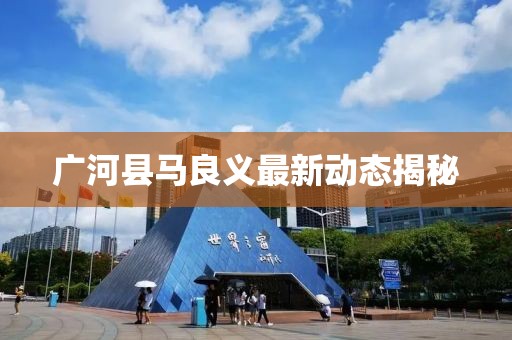 廣河縣馬良義最新動(dòng)態(tài)揭秘
