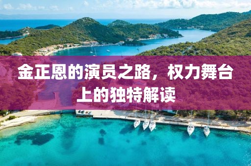 金正恩的演員之路，權(quán)力舞臺(tái)上的獨(dú)特解讀