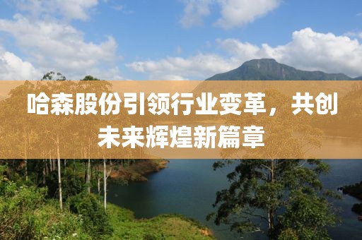 哈森股份引領(lǐng)行業(yè)變革，共創(chuàng)未來輝煌新篇章