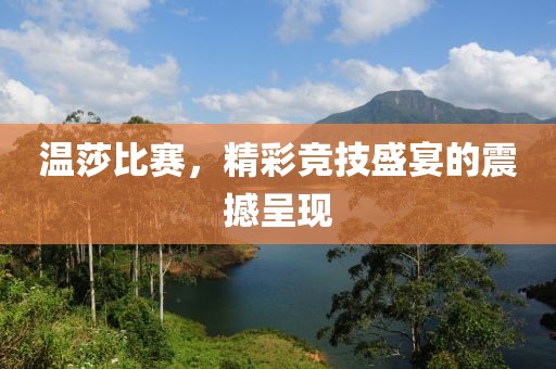 溫莎比賽，精彩競技盛宴的震撼呈現(xiàn)