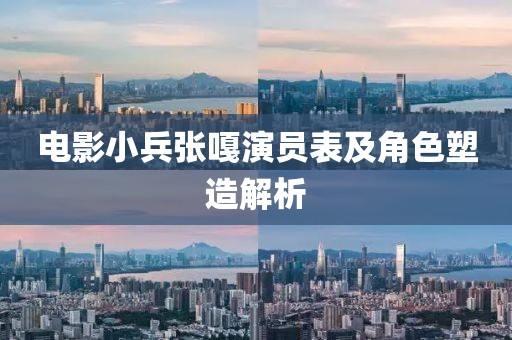 電影小兵張嘎演員表及角色塑造解析