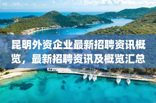 昆明外資企業(yè)最新招聘資訊概覽，最新招聘資訊及概覽匯總