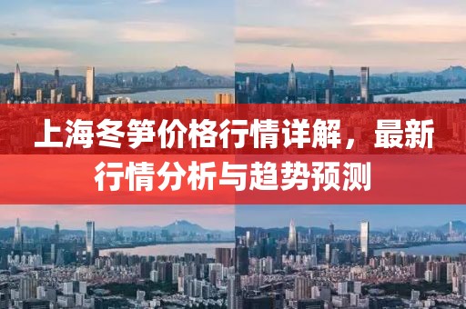 上海冬筍價(jià)格行情詳解，最新行情分析與趨勢(shì)預(yù)測(cè)