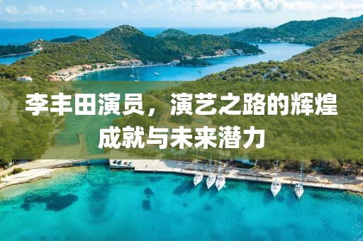 李豐田演員，演藝之路的輝煌成就與未來潛力