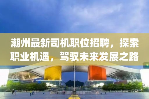 潮州最新司機職位招聘，探索職業(yè)機遇，駕馭未來發(fā)展之路