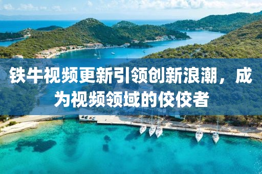 鐵牛視頻更新引領(lǐng)創(chuàng)新浪潮，成為視頻領(lǐng)域的佼佼者