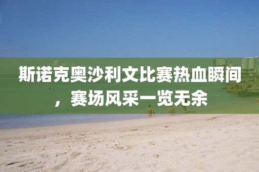 斯諾克奧沙利文比賽熱血瞬間，賽場風采一覽無余