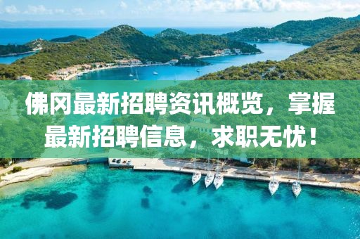 佛岡最新招聘資訊概覽，掌握最新招聘信息，求職無憂！