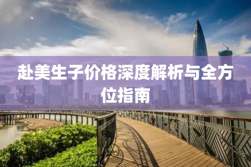 赴美生子價(jià)格深度解析與全方位指南