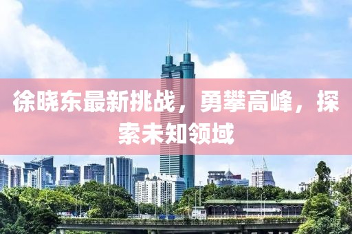 徐曉東最新挑戰(zhàn)，勇攀高峰，探索未知領(lǐng)域