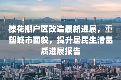 棣花棚戶(hù)區(qū)改造最新進(jìn)展，重塑城市面貌，提升居民生活品質(zhì)進(jìn)展報(bào)告