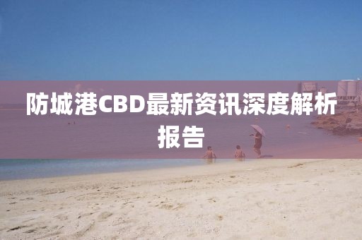 防城港CBD最新資訊深度解析報(bào)告