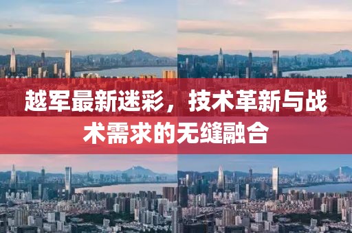 越軍最新迷彩，技術(shù)革新與戰(zhàn)術(shù)需求的無縫融合