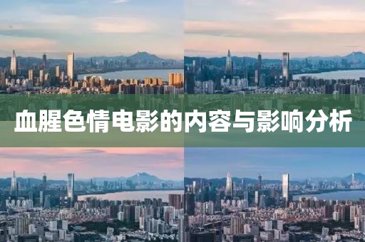 血腥色情電影的內(nèi)容與影響分析