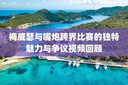 梅威瑟與嘴炮跨界比賽的獨特魅力與爭議視頻回顧