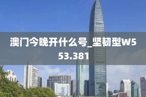 澳門今晚開什么號_堅韌型W553.381