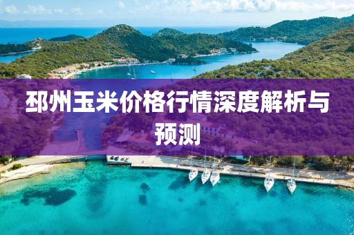 邳州玉米價(jià)格行情深度解析與預(yù)測(cè)