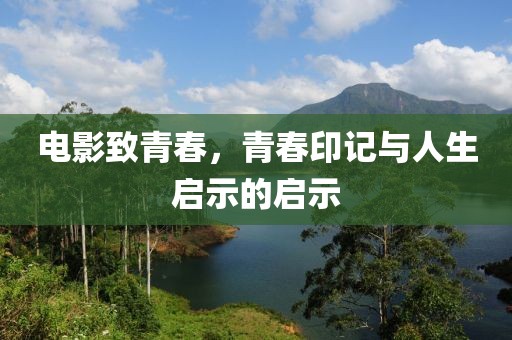 電影致青春，青春印記與人生啟示的啟示