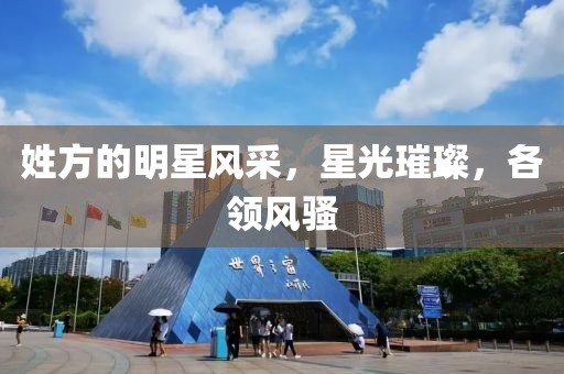 姓方的明星風(fēng)采，星光璀璨，各領(lǐng)風(fēng)騷