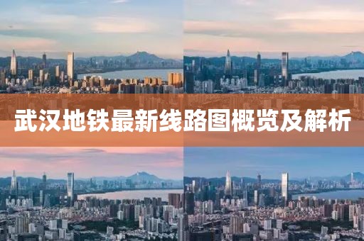 武漢地鐵最新線路圖概覽及解析