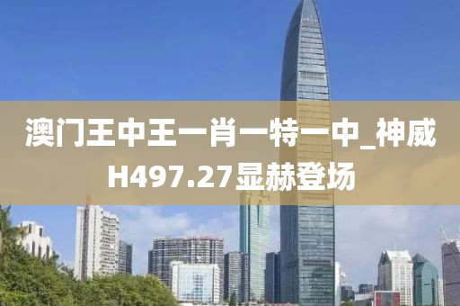 澳門王中王一肖一特一中_神威H497.27顯赫登場