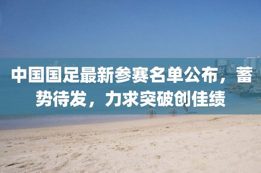 中國國足最新參賽名單公布，蓄勢(shì)待發(fā)，力求突破創(chuàng)佳績