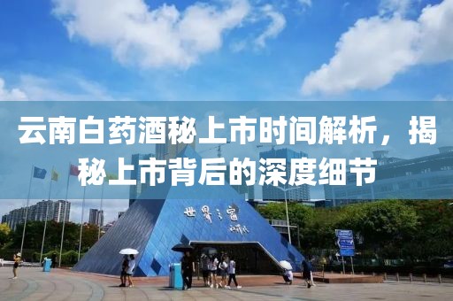 云南白藥酒秘上市時(shí)間解析，揭秘上市背后的深度細(xì)節(jié)