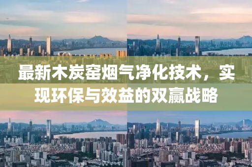 最新木炭窯煙氣凈化技術(shù)，實現(xiàn)環(huán)保與效益的雙贏戰(zhàn)略