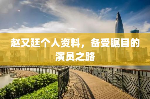 趙又廷個(gè)人資料，備受矚目的演員之路
