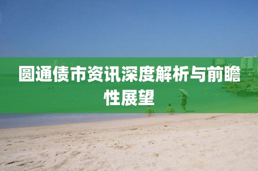 圓通債市資訊深度解析與前瞻性展望