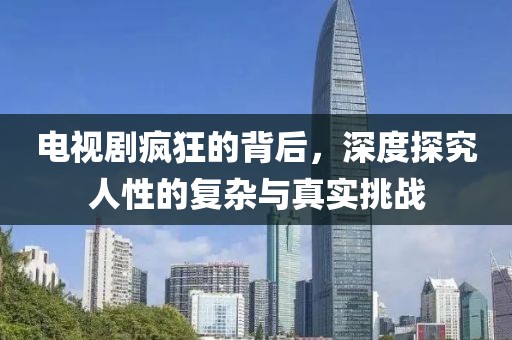 電視劇瘋狂的背后，深度探究人性的復(fù)雜與真實(shí)挑戰(zhàn)