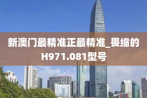 新澳門最精準(zhǔn)正最精準(zhǔn)_畏縮的H971.081型號