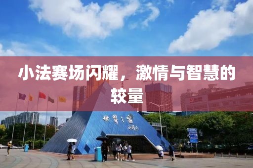 小法賽場閃耀，激情與智慧的較量