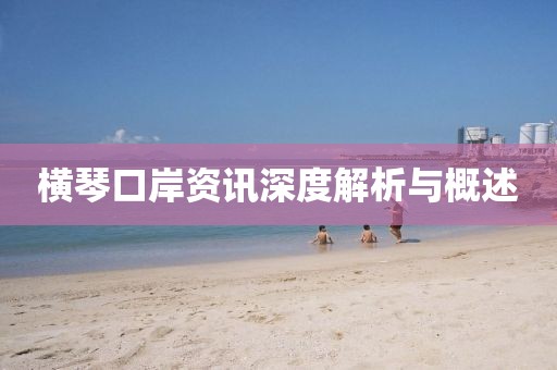 橫琴口岸資訊深度解析與概述