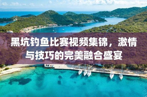 黑坑釣魚比賽視頻集錦，激情與技巧的完美融合盛宴