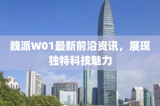 魏派W01最新前沿資訊，展現(xiàn)獨(dú)特科技魅力