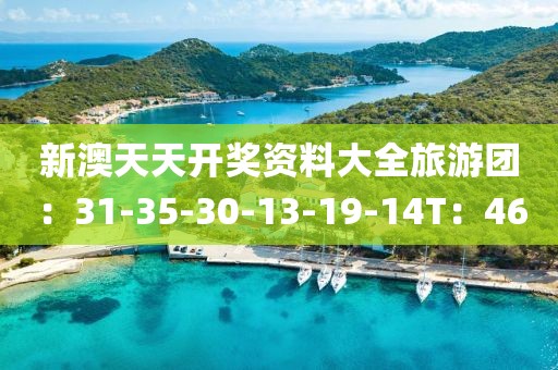新澳天天開獎(jiǎng)資料大全旅游團(tuán)：31-35-30-13-19-14T：46