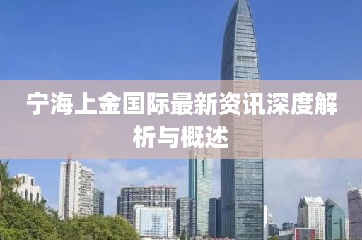 寧海上金國際最新資訊深度解析與概述