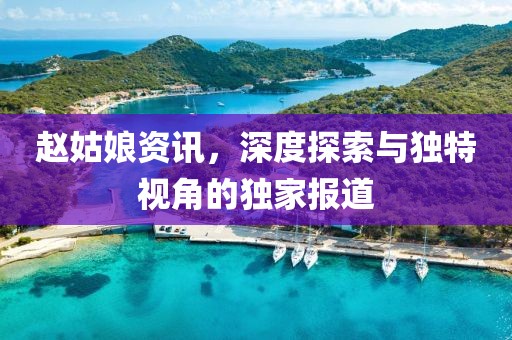 趙姑娘資訊，深度探索與獨(dú)特視角的獨(dú)家報(bào)道