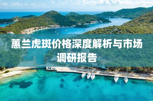 蕙蘭虎斑價(jià)格深度解析與市場調(diào)研報(bào)告