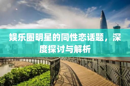 娛樂(lè)圈明星的同性戀話題，深度探討與解析