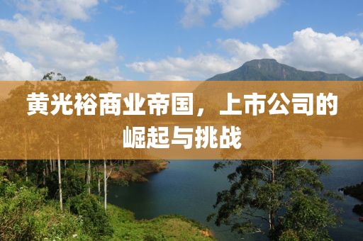 黃光裕商業(yè)帝國(guó)，上市公司的崛起與挑戰(zhàn)
