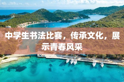 中學(xué)生書(shū)法比賽,傳承文化,展示青春風(fēng)采