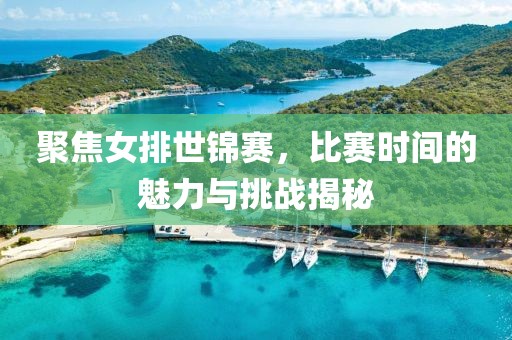 聚焦女排世錦賽，比賽時間的魅力與挑戰(zhàn)揭秘
