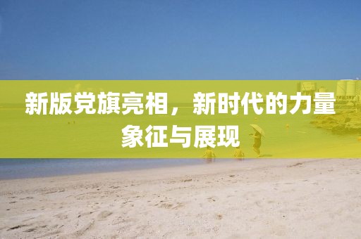 新版黨旗亮相，新時代的力量象征與展現(xiàn)